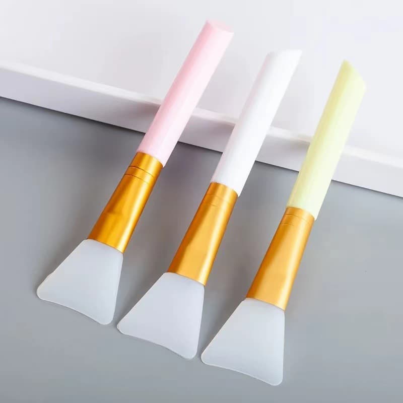 Factory Direct Stock Silicone Face Mask Brush Beauty Brush Mud Mask Brush Spreading Spa Tool Skincare Brush Wholesale
