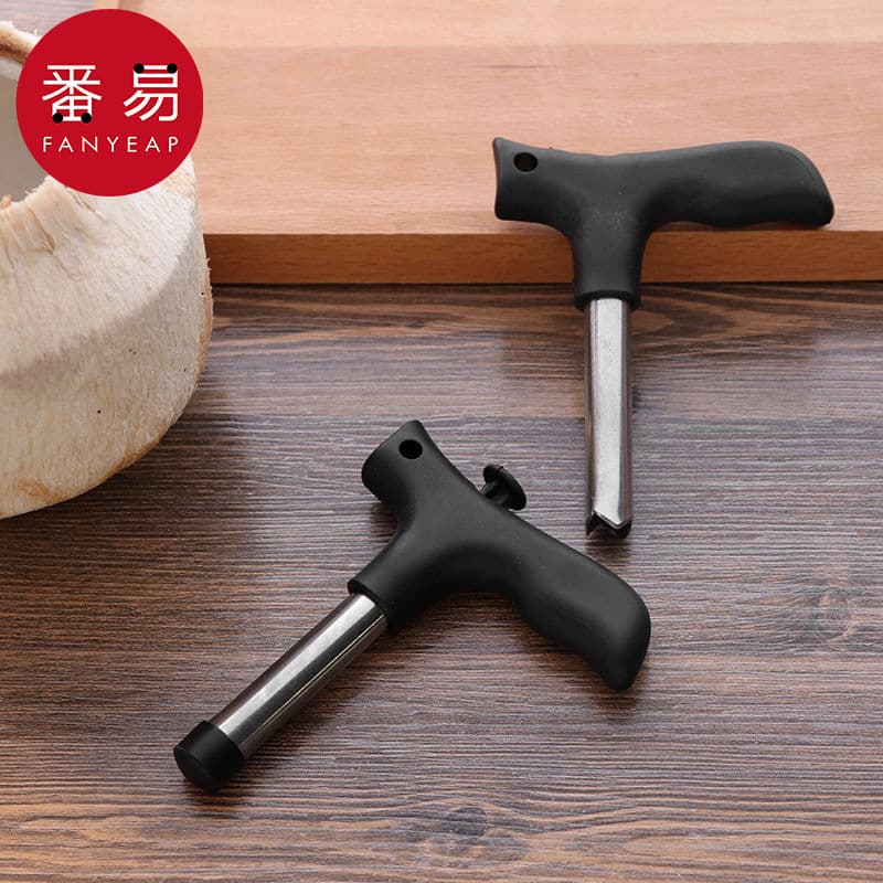Free Shipping / Model 10Y Shell Opener AA1S55 - Old Coconut Shell Cracker, Coconut Knife for Opening