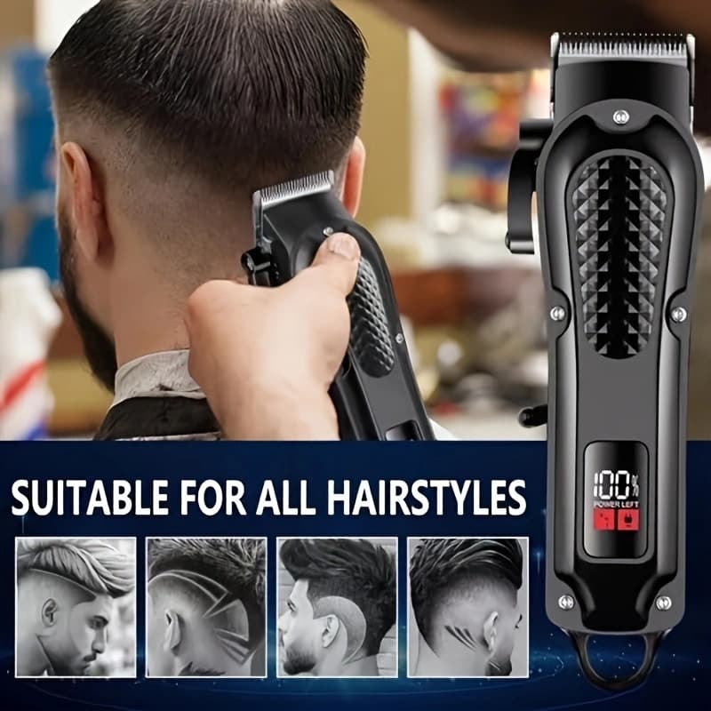S8 Electric Hair Clipper Set for Hair Salon Use, Cross-border Flathead Haircut