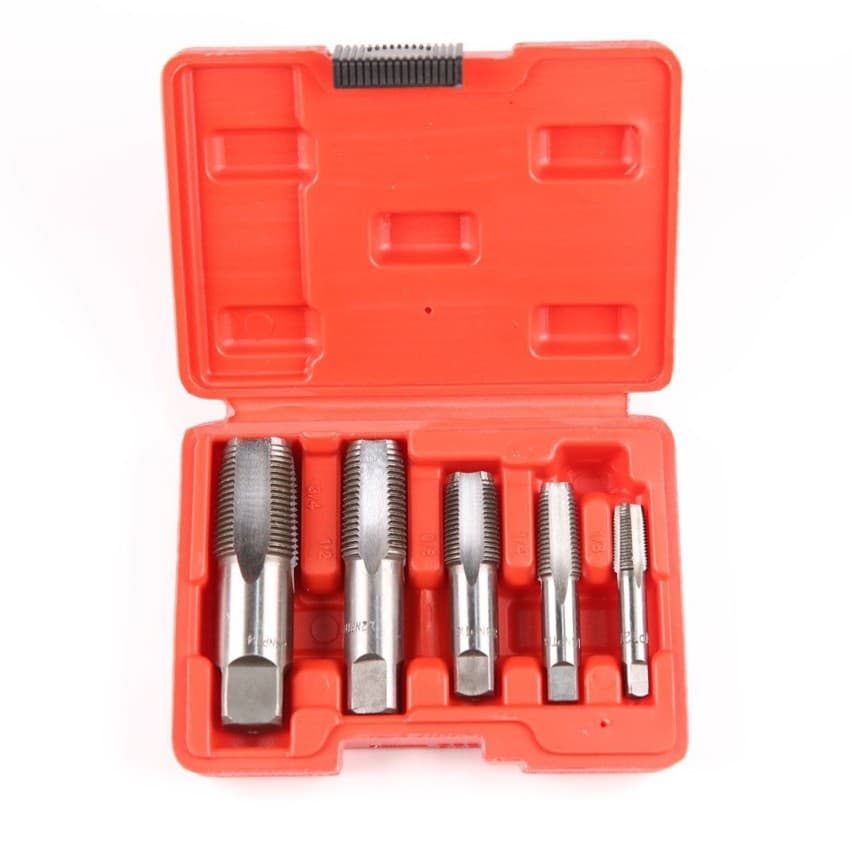 5-piece set 6-piece set NPT tap set, pipe thread repair tap, cross-border new product