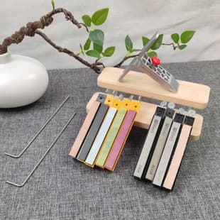Portable Knife Sharpener Quick Fixed Angle Knife Sharpener Sharpening Guide Outdoor Sharpening Stone