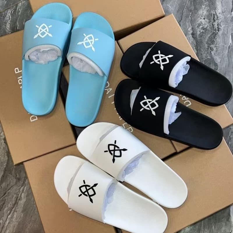 2026 New Trendy PVC Flip Flops for Men, Large Size Beach Casual Sandals, Outdoor Slippers for Ghana and Malaysia