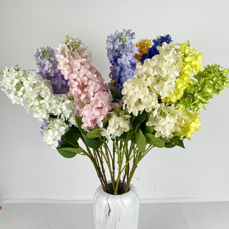 Weiling lilac artificial flower photography props wedding venue venue layout artificial flower decoration