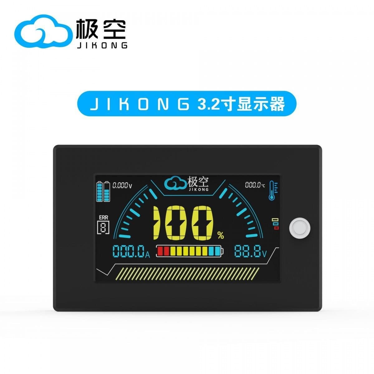 Jikong Active Balance Protection Board 3.2-inch LCD Screen RS485 Battery Capacity Display New