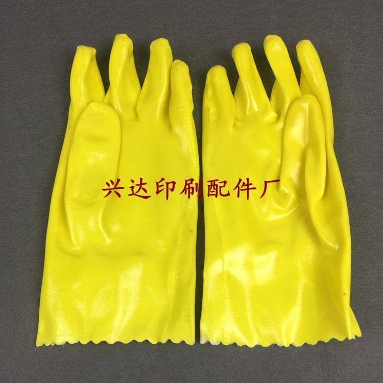 Printing machine accessories plate wiping gloves PS plate gloves industrial rubber cloth wiping gloves printing supplies gloves