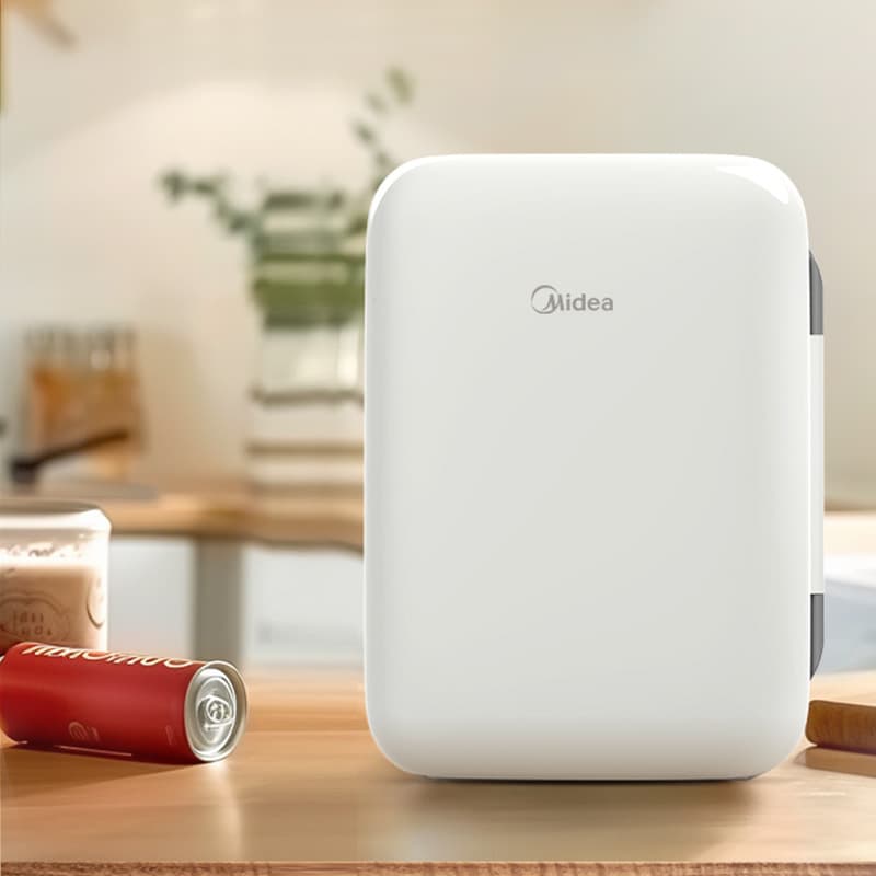 Midea DC-10M Single-Door Mini Refrigerator for Rental/Dormitory/Breast Milk Storage