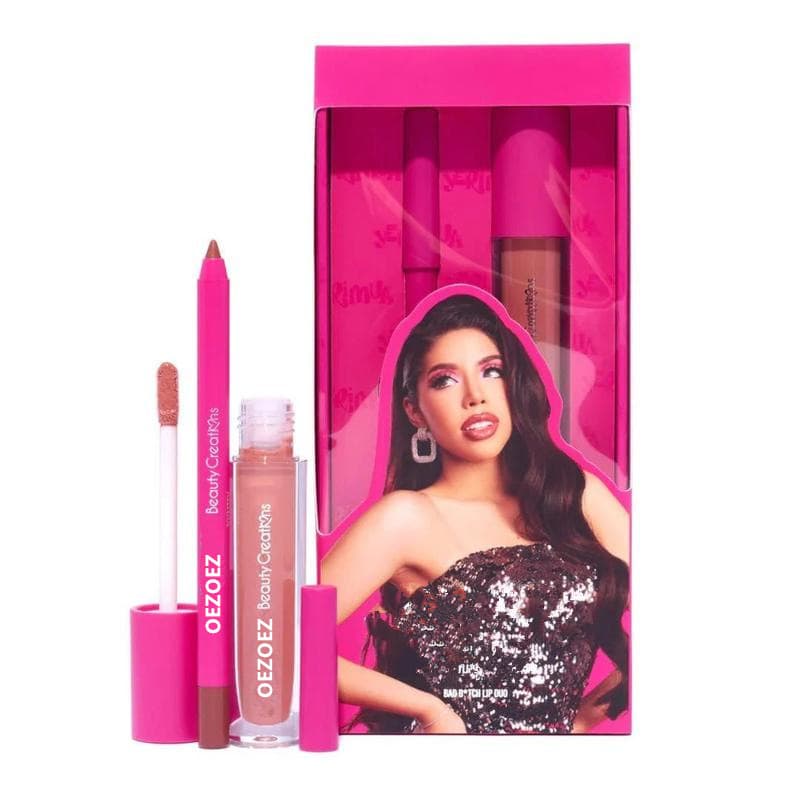 Cross-border Best-selling Lip Gloss & Lip Liner Set – Define Lips, Plump, Hydrate, Matte Finish Lip Gloss Lip