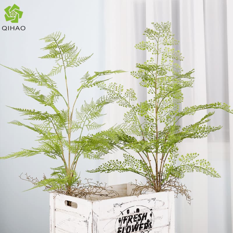 Indoor simulated fern fake plant living room decoration home furnishings Persian fern green plant landscaping simulated Persian grass
