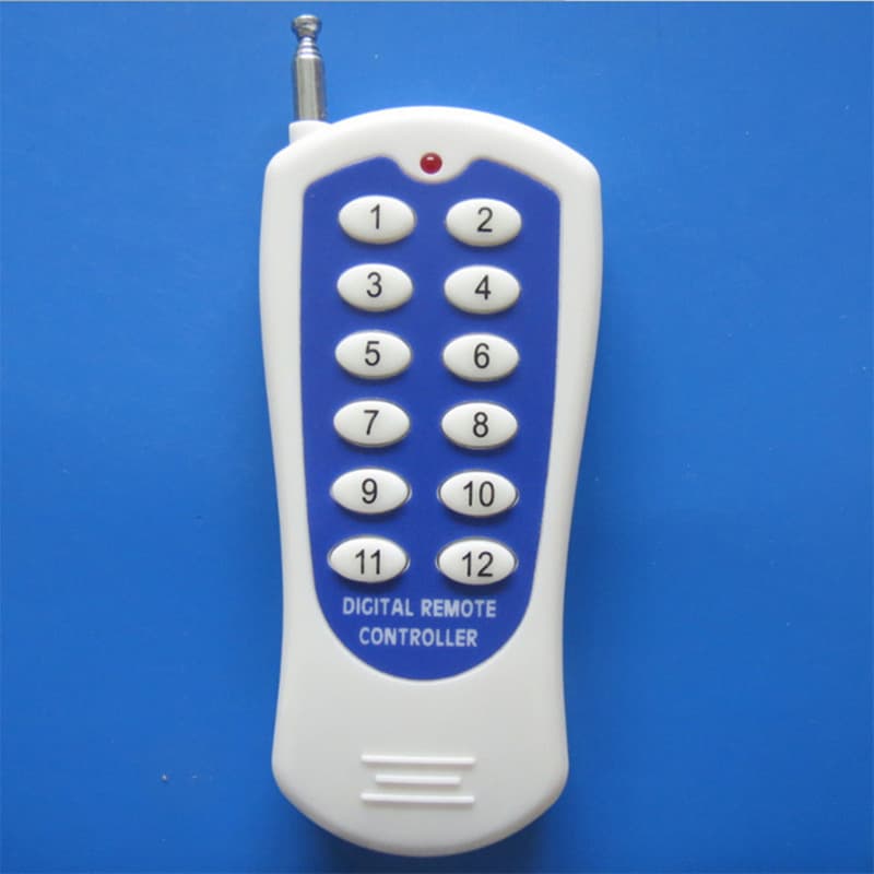 LED Light Par Light RGB Light 12-Key Remote Control 1000 Meter Twelve-Key 433M Fixed Learning Code Long-Distance Remote