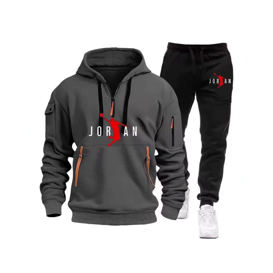 2025 men's autumn and winter new sweatshirts, sports and leisure zipper sweatshirts, hoodie jackets, cross-border sweatshirt jackets
