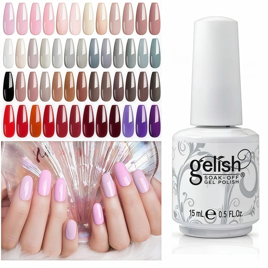 Foreign Trade Gelish Brand Nail Polish Glue Wholesale High Quality Base Glue Seal Layer Manicure Wearable Nail Supplies Manicure Set