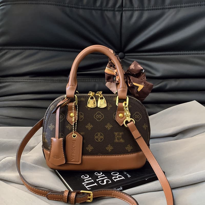 Cross-border bags for women 2026 new style high-end printed internet celebrity fashion versatile temperament shell bag single shoulder crossbody bag