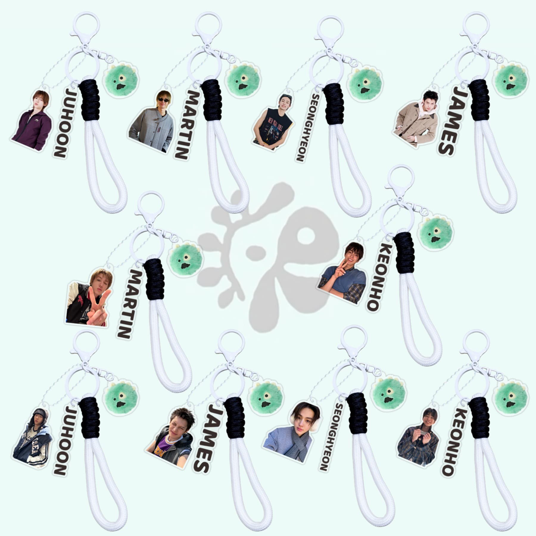 CORTIS MARTIN JAMES JUHOON KEONHO acrylic keychain backpack pendant