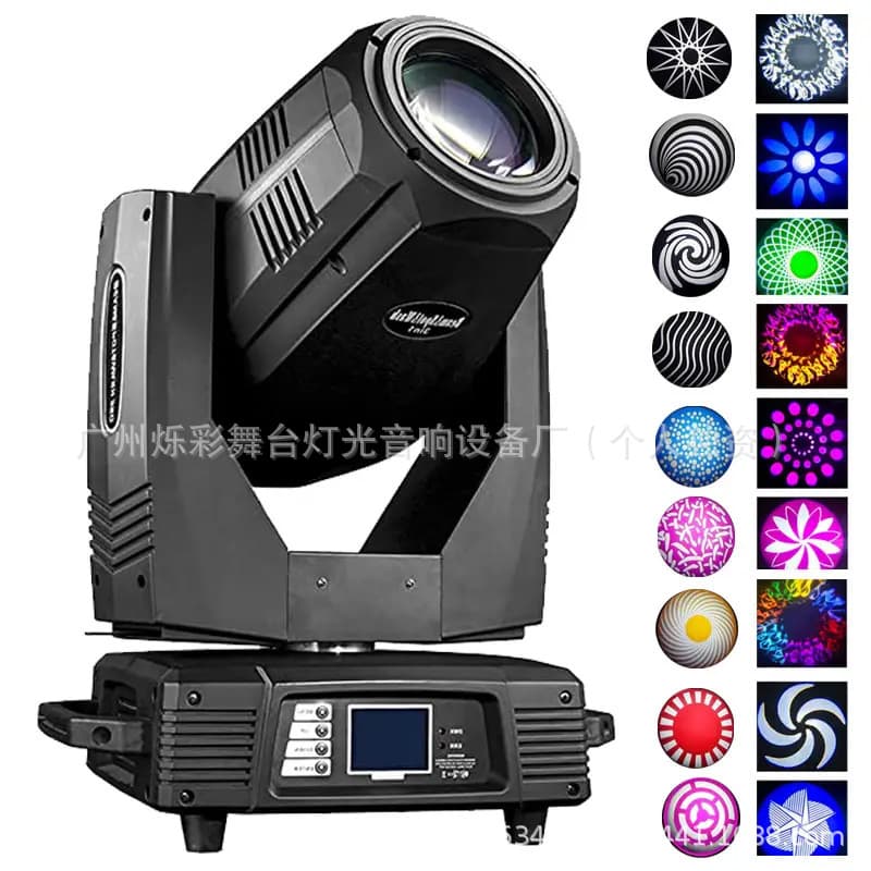 350W 3-in-1 Beam Bar Moving Head Light Wedding Performance Light 350W Computer Pattern Moving Head Engineering Light