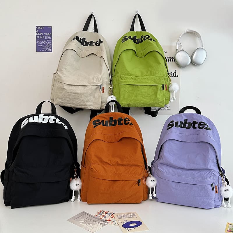 Japanese schoolbags for female high school students, junior high school students, strong and durable Korean large-capacity versatile campus trendy backpacks