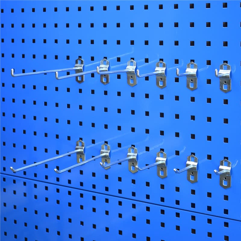 Pegboard display hook square hole storage board hanging board hardware tool organizer multi-purpose hook storage tool