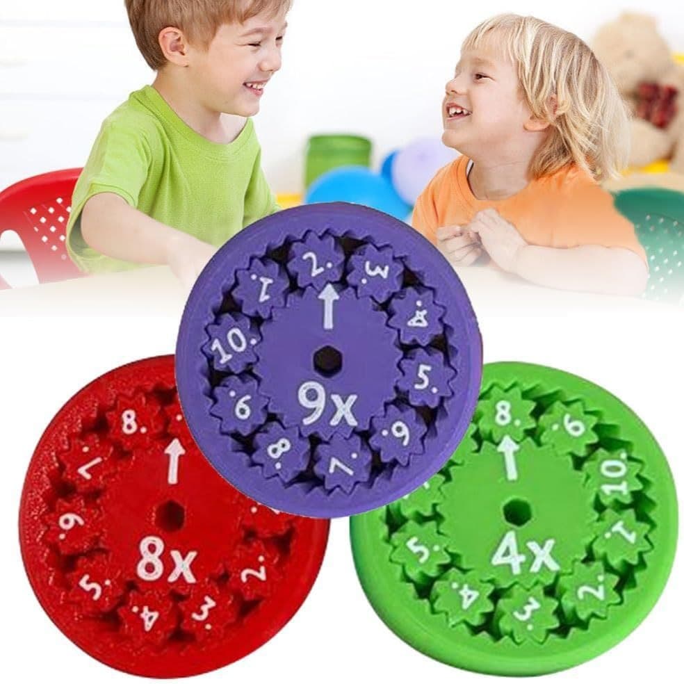 TK New MATH FIDGET SPINNERS 9-Piece Set Math Fidget Spinners Teaching Enlightenment Toy