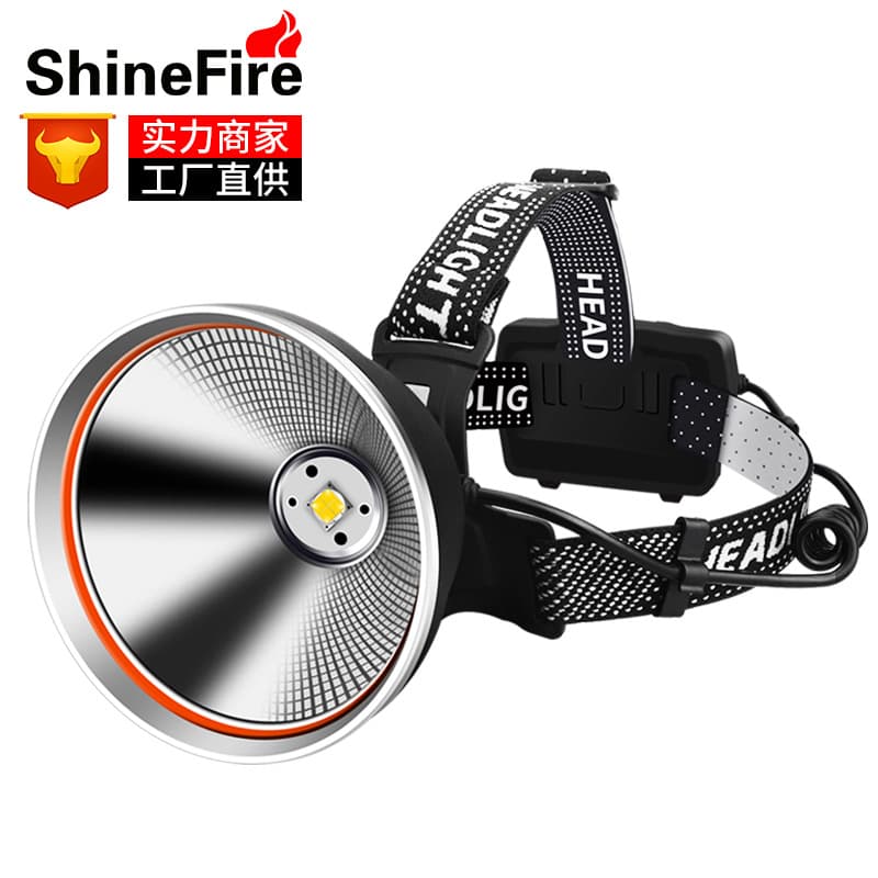 New P90 High-Intensity Headlamp, Rechargeable Ultra-Bright P50 Head-Mounted P70 Flashlight with Long-Range LED for Fishing and Mining