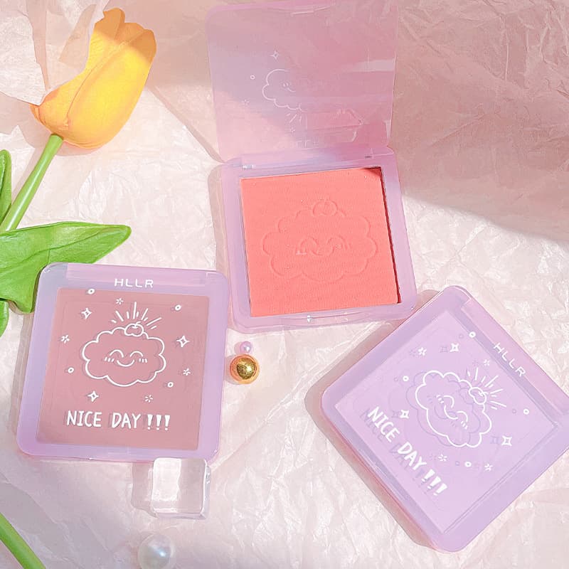 Helen Beauty's new matte soft mist blush for students affordable rouge makeup and nude makeup one piece drop shipping wholesale