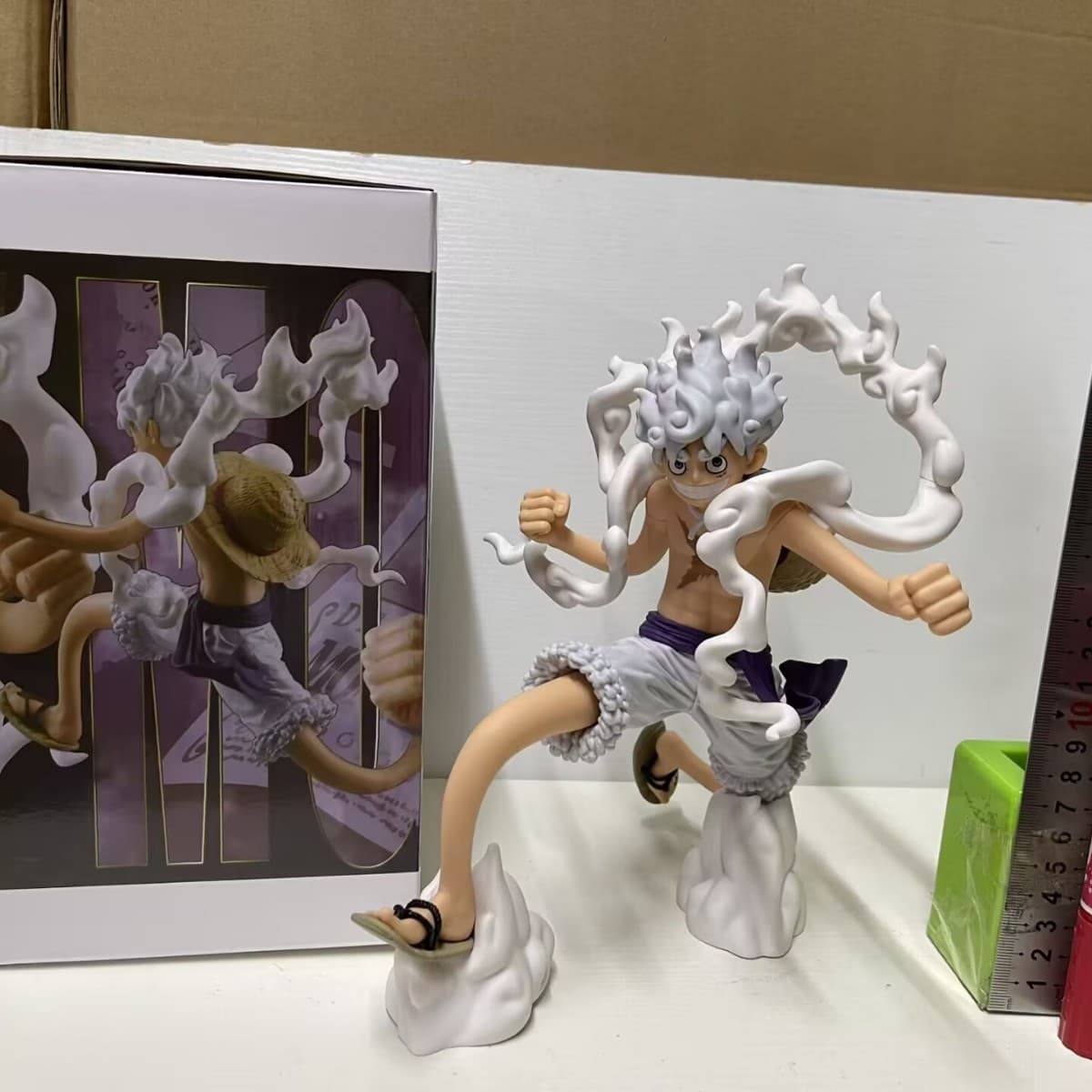 One Piece Wano Country Onigashima Nika Luffy Zoro Sanji Nami Chopper Kidd Kira Figure Model