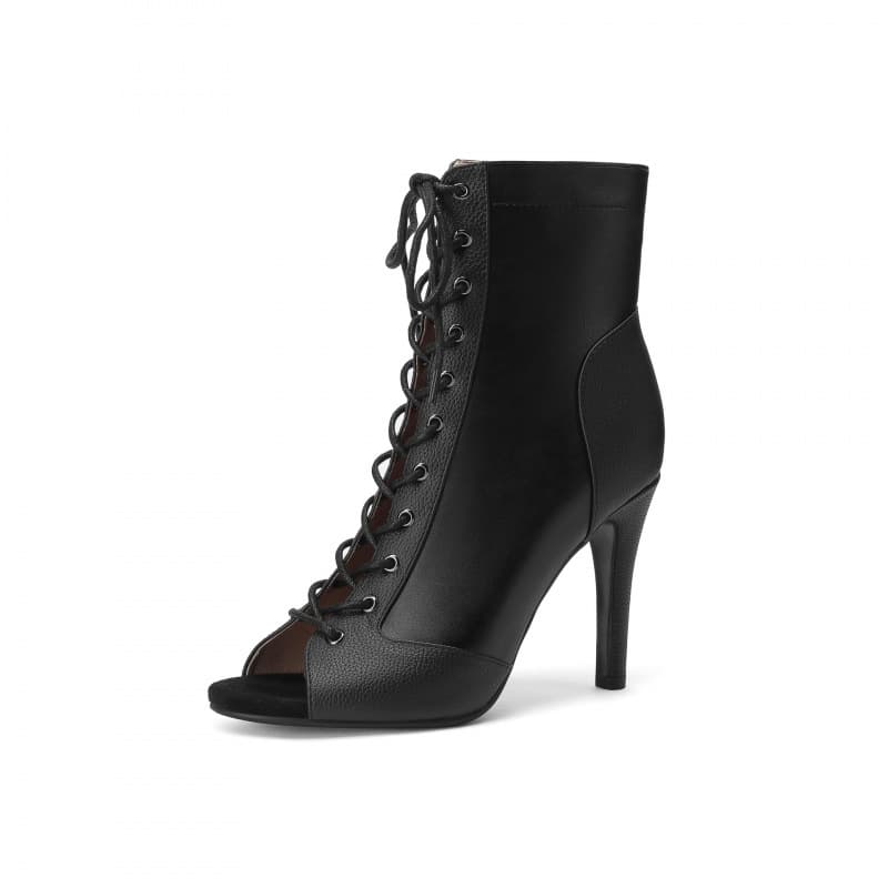 New fish mouth shoes jazz dance high heels heels dance shoes elastic dance boots jazz dance shoes sandals for women