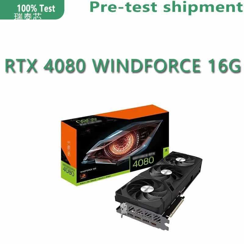 GeForce RTX 4080 WINDFORCE 16gb GPU GDDR6X 256-bit memory processor