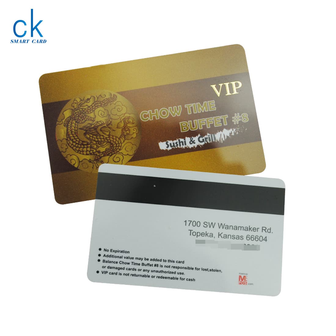 PVC point plastic card production and customization, VIP magnetic stripe cards