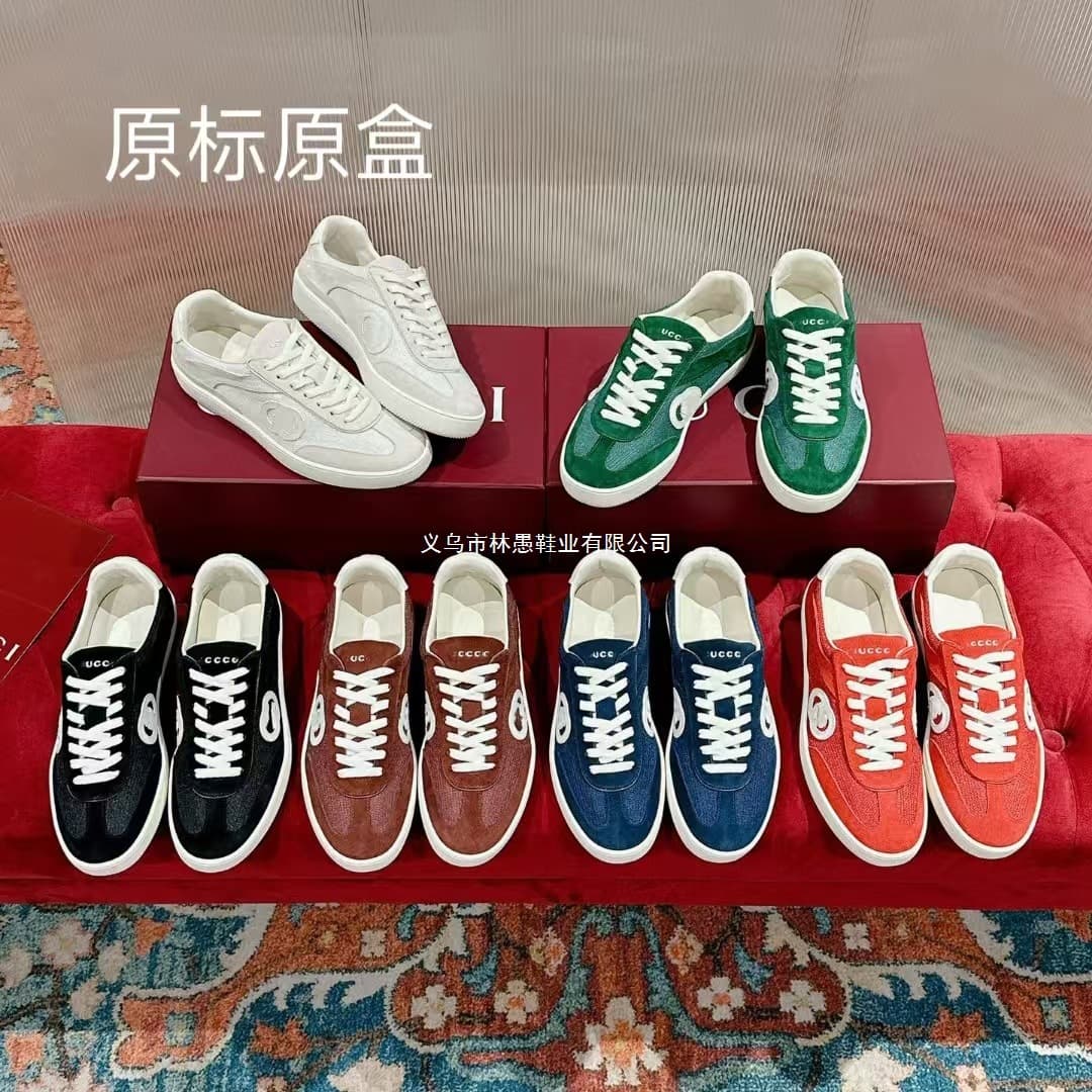 Gucci 2024 New Casual Sneakers C74 German Training Shoes, Fashionable and Versatile Couple's Casual Shoes