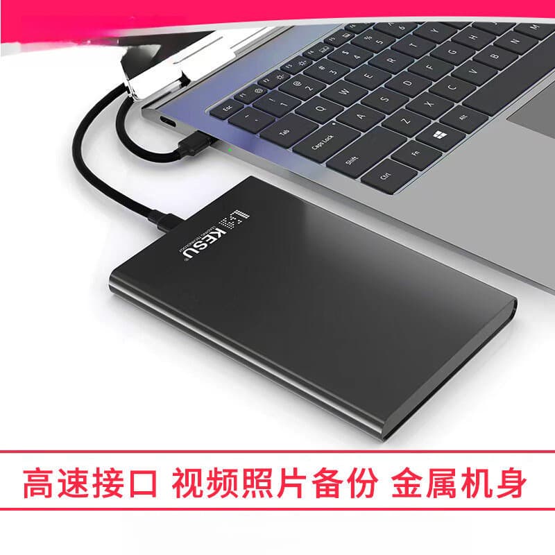 Metal Portable Hard Drive 2TB Computer Phone 1TB High-Speed Transfer Encrypted Mechanical Hard Drive Mobile 500GB Others