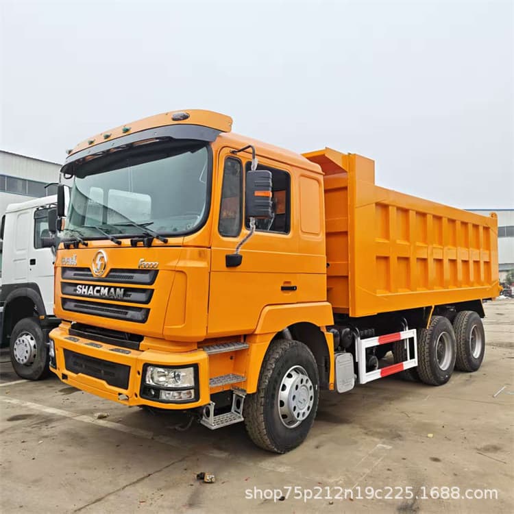 Export to Africa Shacman DeLong F3000 Dump Truck - Rear 8-wheel Mining Engineering Vehicle, Right-hand Drive Cab Container