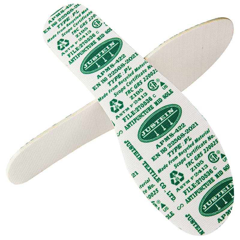 2-4MM Safety Shoe Anti-Stab Midsole Layer, High-Strength Composite Fabric, EN Standard Protective Midsole Material