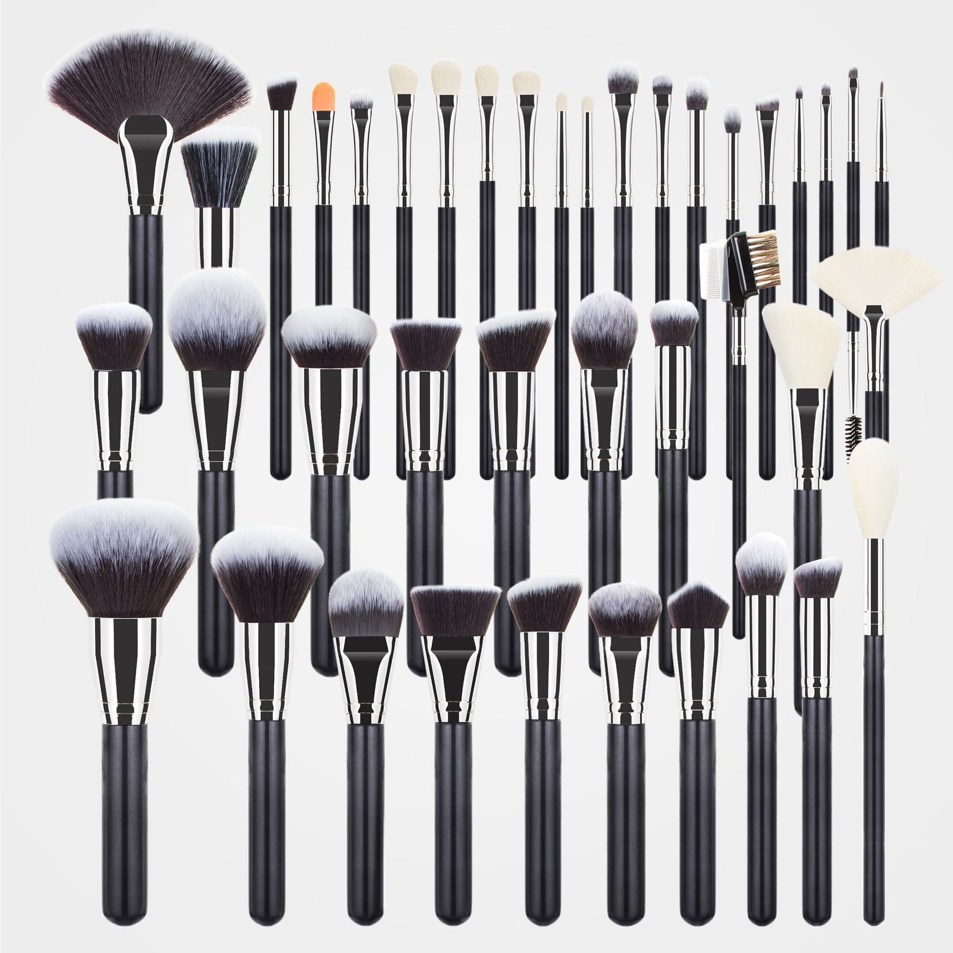 High Quality Large Single Brush Cosmetic Brush Fan-shaped Powder Foundation Eyeshadow Beauty Makeup