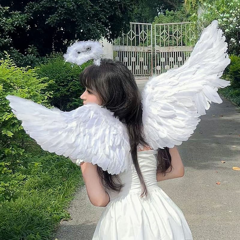 Halloween Kids Adults Feather Wings Prop Stage Children's Day Halloween Wings Props Wholesale