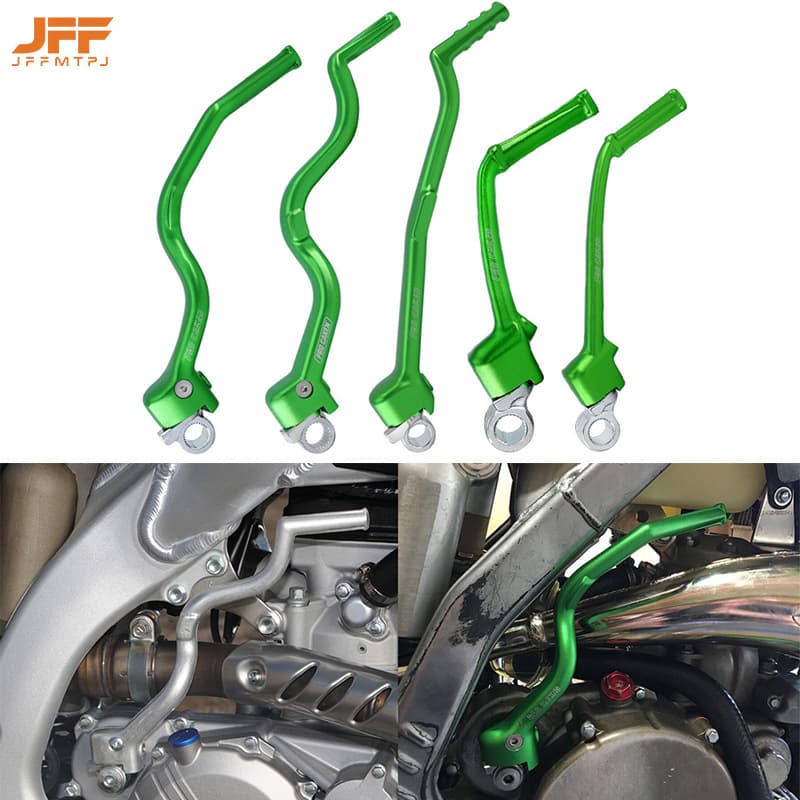 Off-Road Motorcycle Modified Kick Starter Lever Aluminum Alloy Kick Starter Lever for Kawasaki Series
