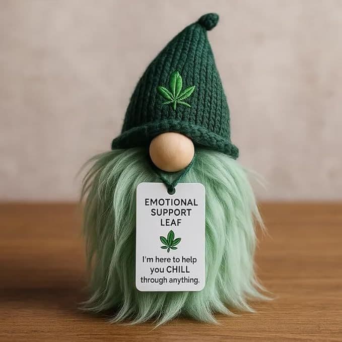 Cross-border Emotional Support Weed Dwarf Creative Ornament