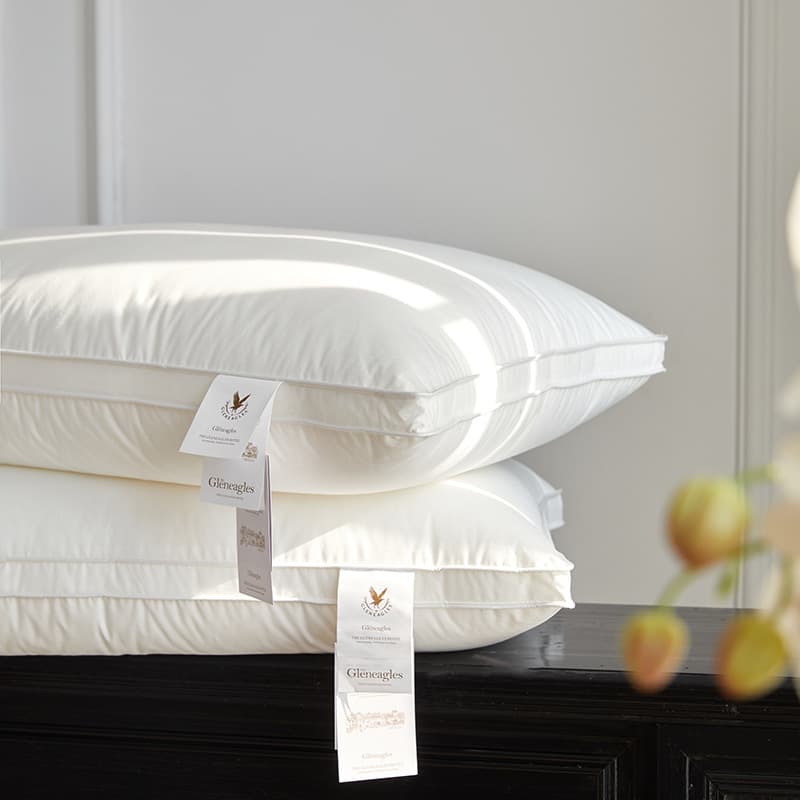 Gleneagles Hotel Pillow | Five-Star Luxury Presidential Down Feather Pillow