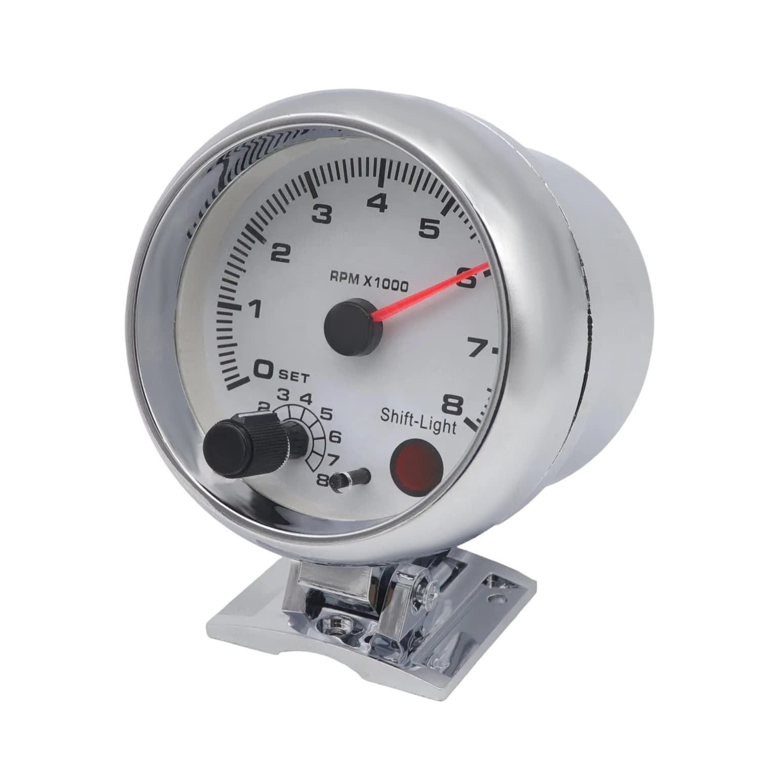 Wholesale Car Tachometer Modification Tachometer 12V Racing Modification 7 Color Adjustable 3.75