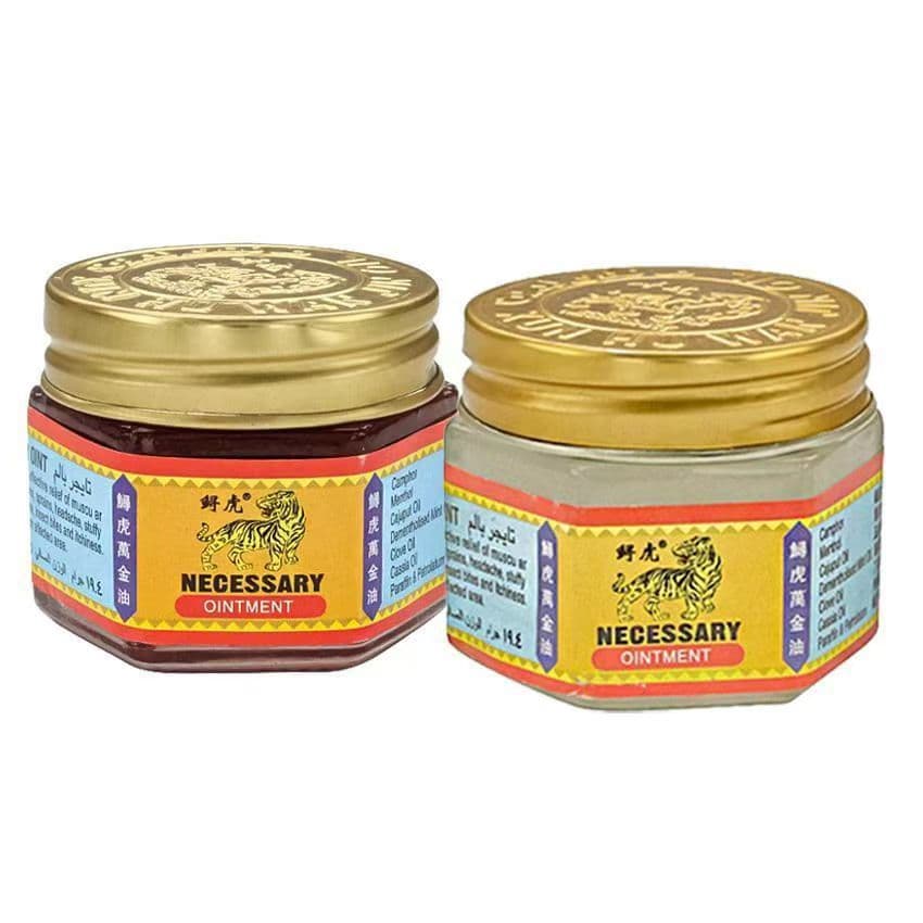 Cross-border Product 19.4g Tiger Balm Cooling Ointment Chinese Menthol Balm Soothing Antibacterial