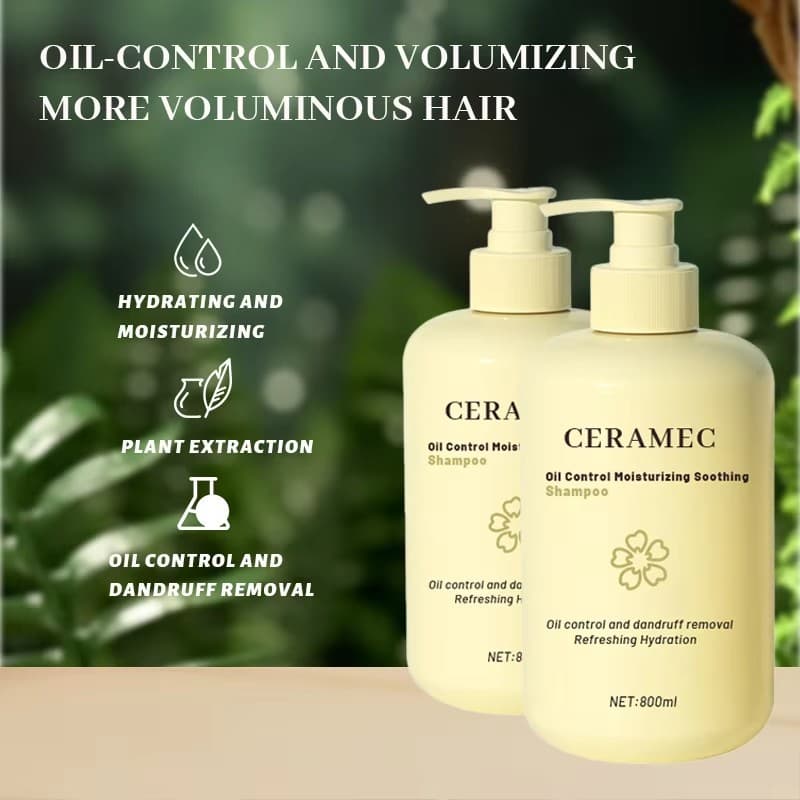 Custom Cross-border OEM Shampoo for Smooth Hydrated Strong Hair