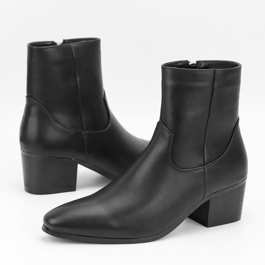 Men's High Heel Boots Fashion