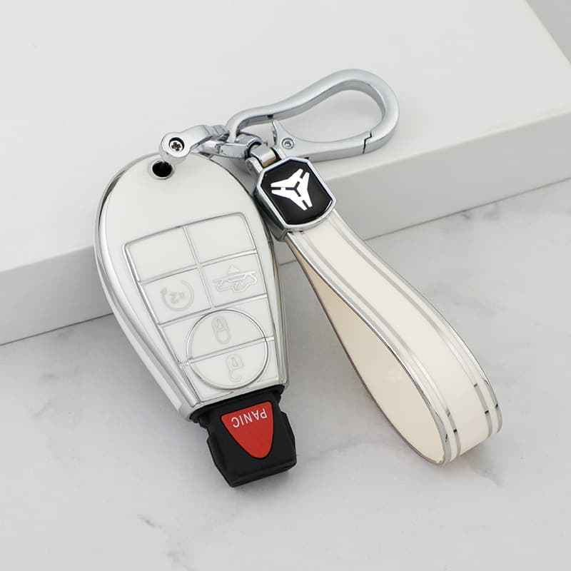Suitable for old Jeep Grand Cherokee key cover JEEP Grand Commander car smart key shell buckle