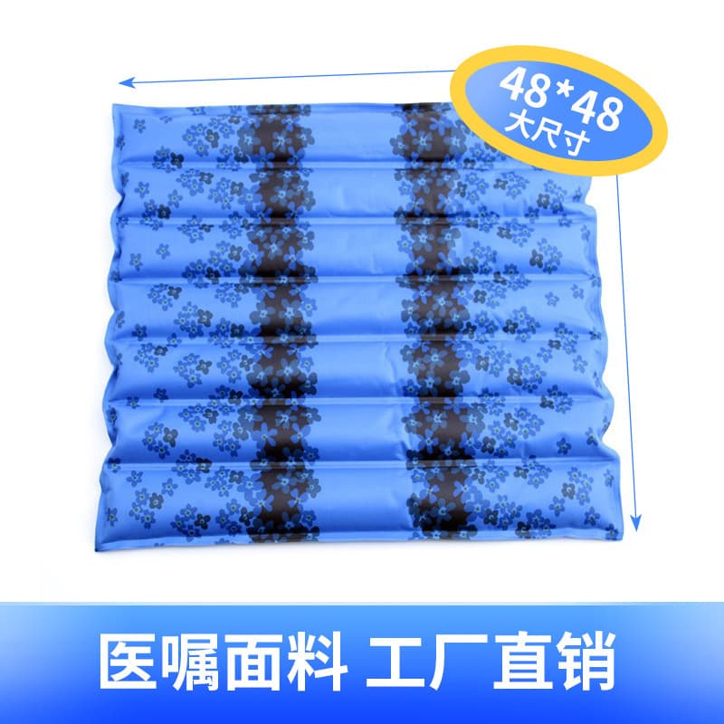 Water-cooling mat, ice mat, no rinsing required, orchid-shaped water cooling mat, pet physical heat dissipation and cooling mat, large size with seven strips, thickened fabric.