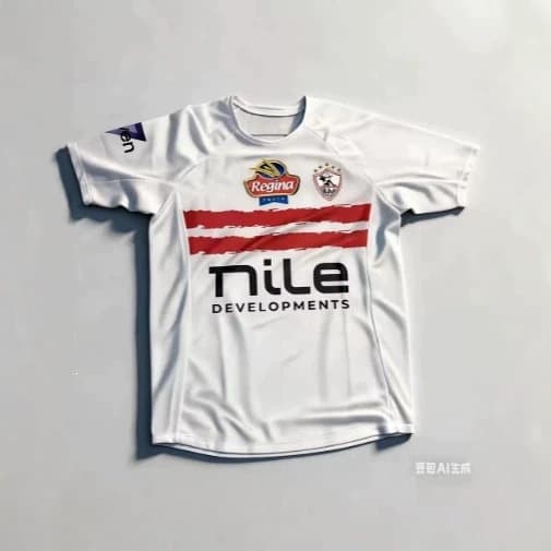 2026 Egypt Premier League Quick Dry Men's T-Shirt Sports Shoes Breathable Comfortable Surfing Suit Beach T-Shirt