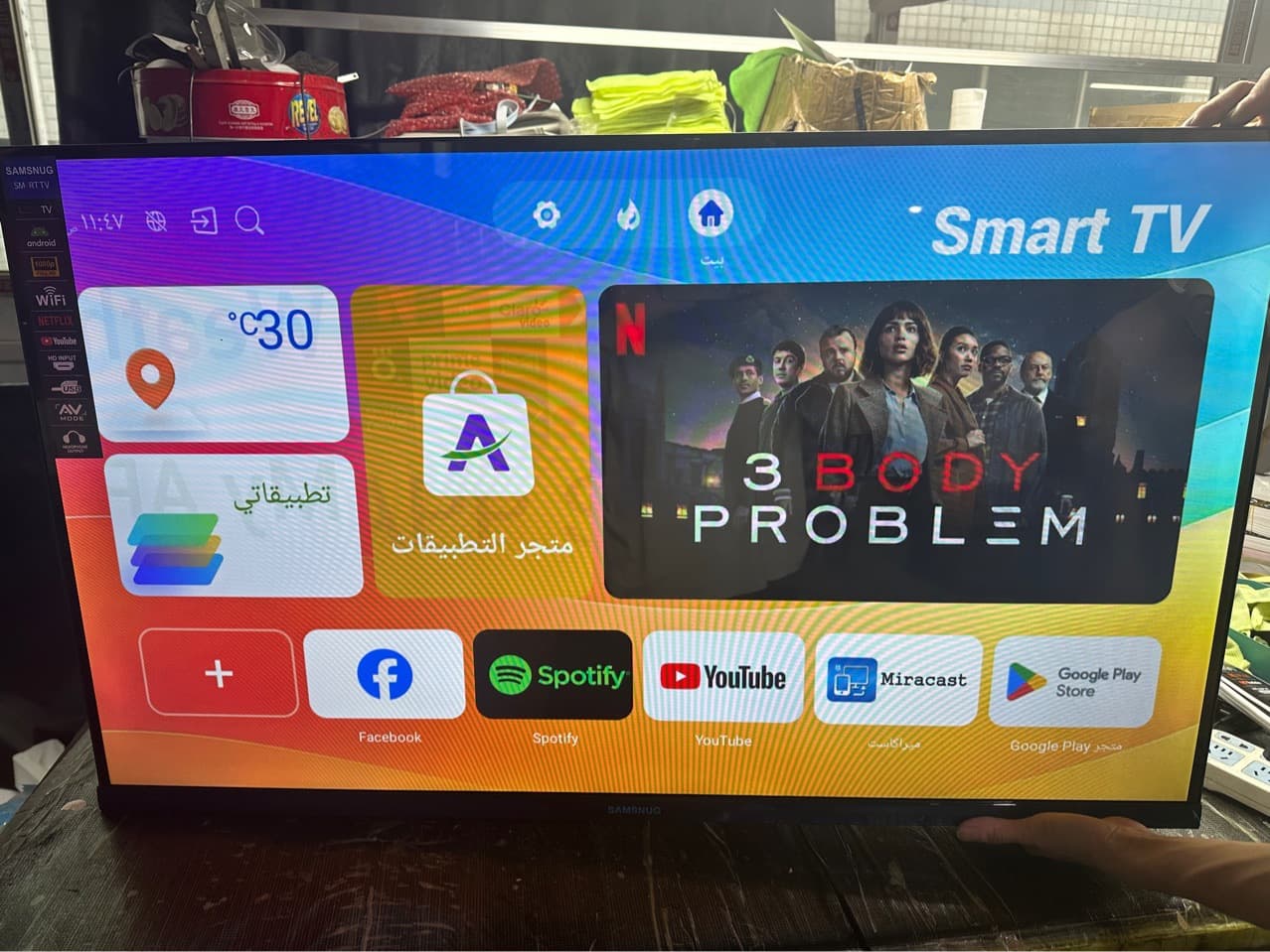TV Android Smart 43 inch 55 inch 65 inch Frameless LCD Smart TV LED TV