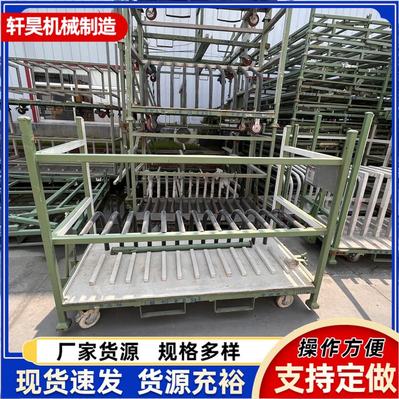 Cross-border automotive parts turnover rack, storage tooling parts rack fixed pallet handling rack