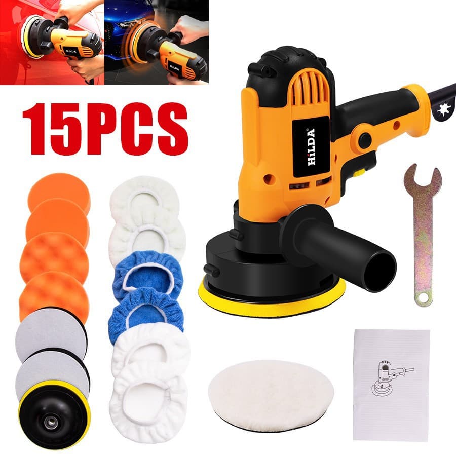 Car Polisher Speed Adjustable Waxer Household Small Beauty Glazing Machine Tile Marble Grinding Scratch Repair