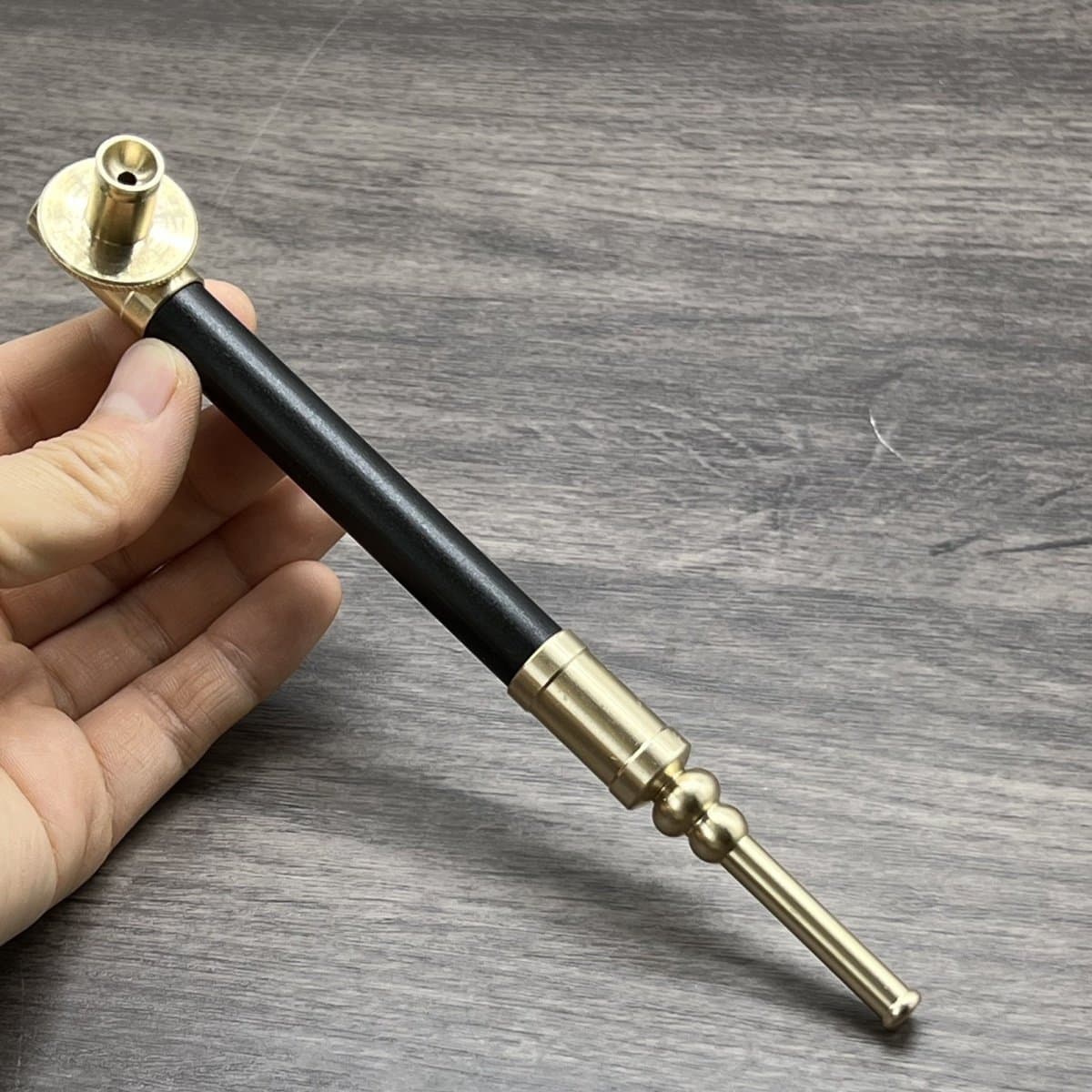 Gansu Lanzhou Water Pipe Yikouxiang Pure Copper Tobacco Pipe Straight Style Men's Copper Pipe