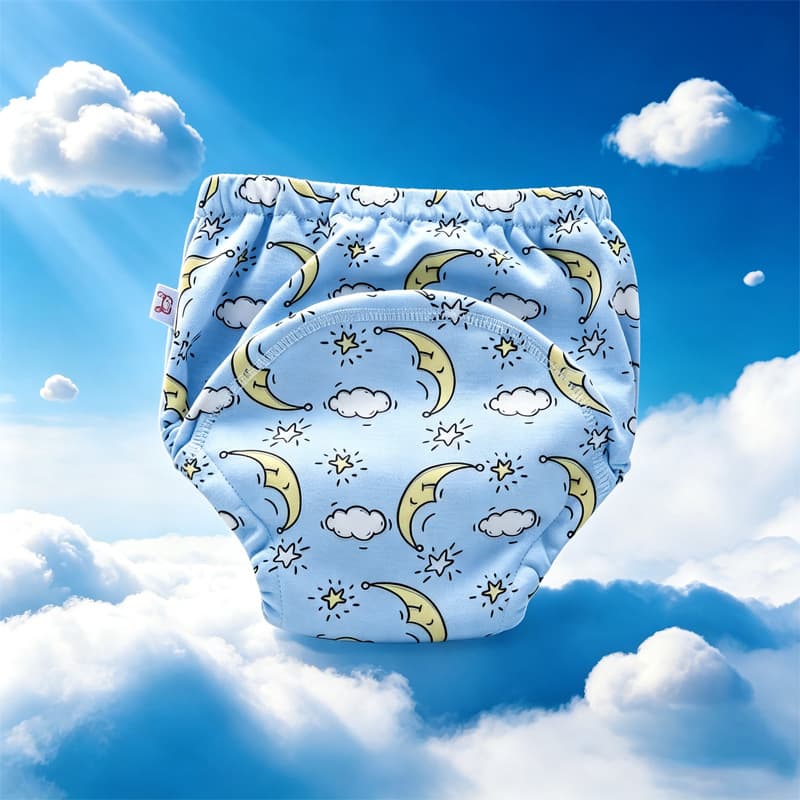 Cross-border Baby Training Pants Waterproof Diaper Cover Breathable Cotton Toddler Learning Pants