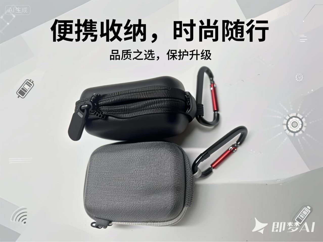GoPro Hero 10/9/8/7 Body Storage Bag, Camera Case