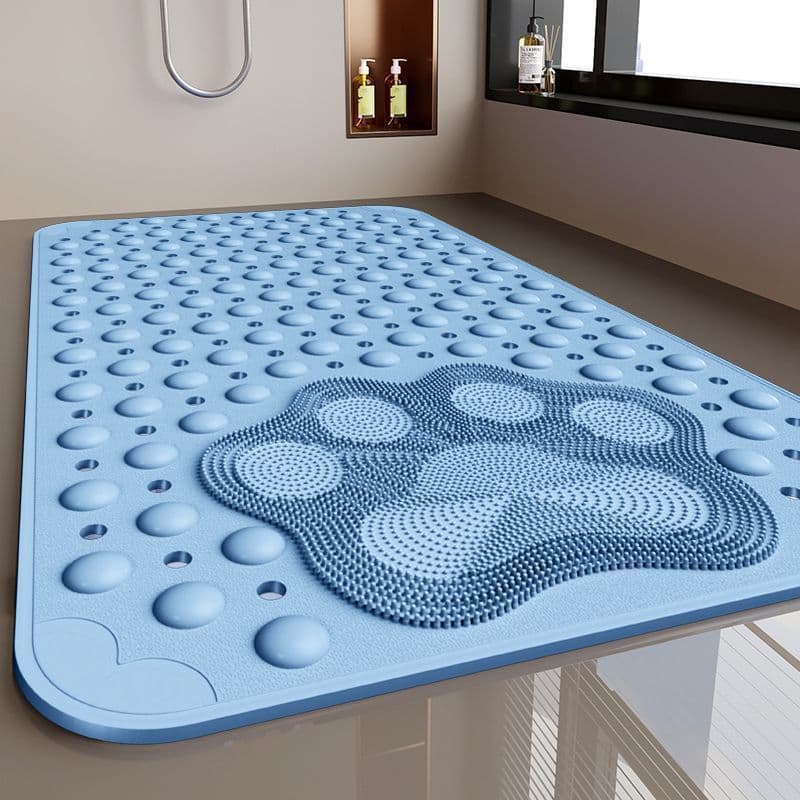 Bathroom Non-Slip Mat for Pregnant Women, Safety Shower Mat with Suction Cups, Anti-Fall Bath Mat for Home Use, Foot Massage Mat